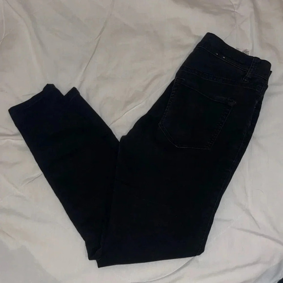 GARAGE BLACK SKINNY JEGGINGS - SIZE 5, GOOD CONDITION - Picture 4 of 4